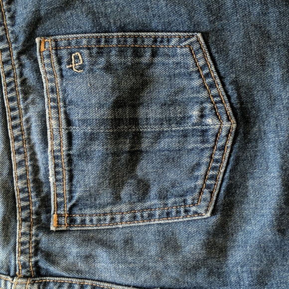 RAG & BONE W1907K273JON cut off  distressed jean shorts in Johny sz 26 - Picture 9 of 16